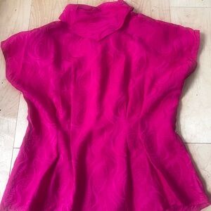Vintage Fine Silk Elegant Blouse